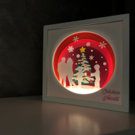 Lampa de veghe, tablou 3d personalizat, SPECIAL GIFT
